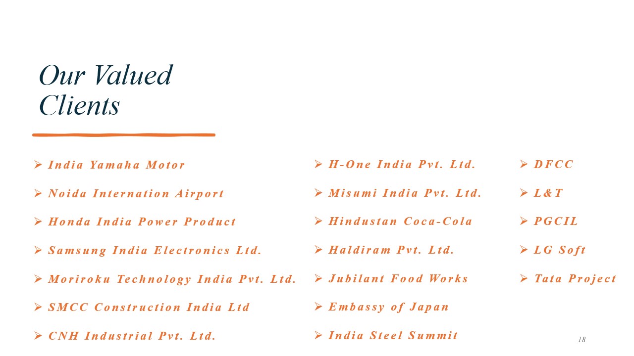 Company Profile Slide 18